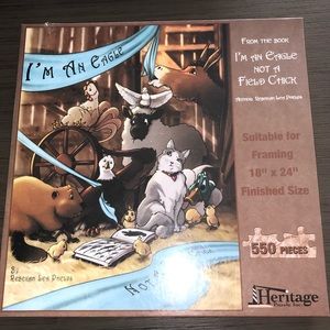 I’m An Eagle Not A Field Chick 550 Piece Puzzle New and Sealed